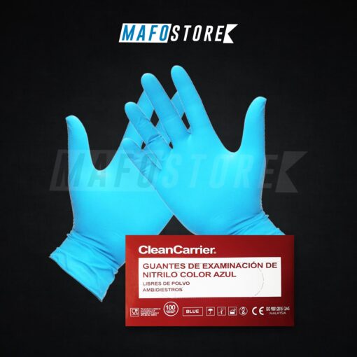 Guantes De Nitrilo Caja 100 Unidades Varias Tallas Desechable